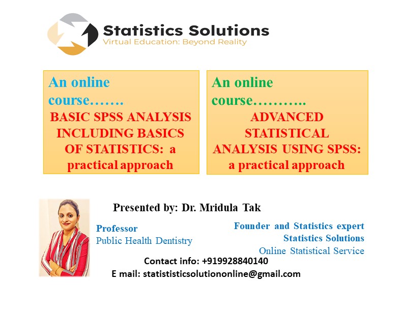 Bundle of two courses (Basic and Advanced SPSS analysis)